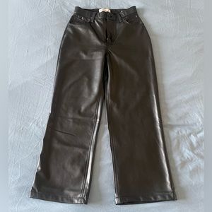 Abercrombie & Fitch Leather Pants